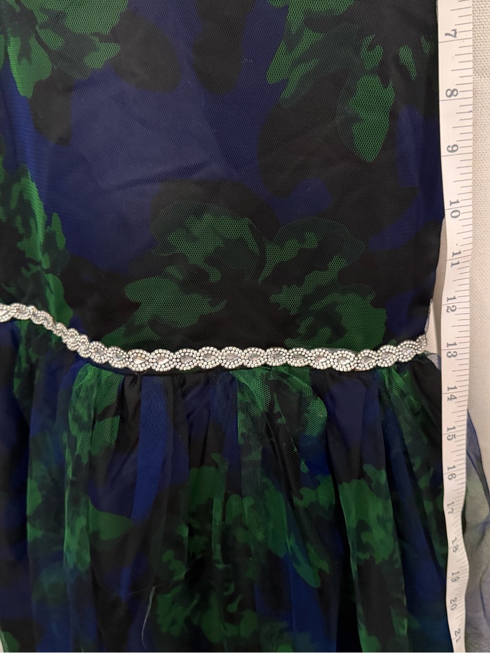 Blueberry Boulevard Girls DarkLace Tulle Flower Girl Dress Wedding Party Special